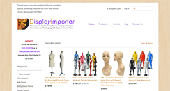 Desktop Screenshot of displayimporter.com